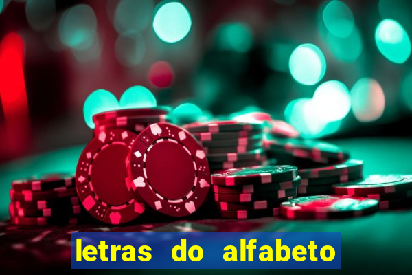 letras do alfabeto personalizadas para imprimir